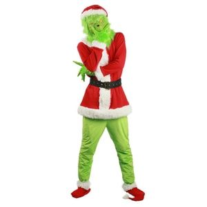 Brand new grinch costume.